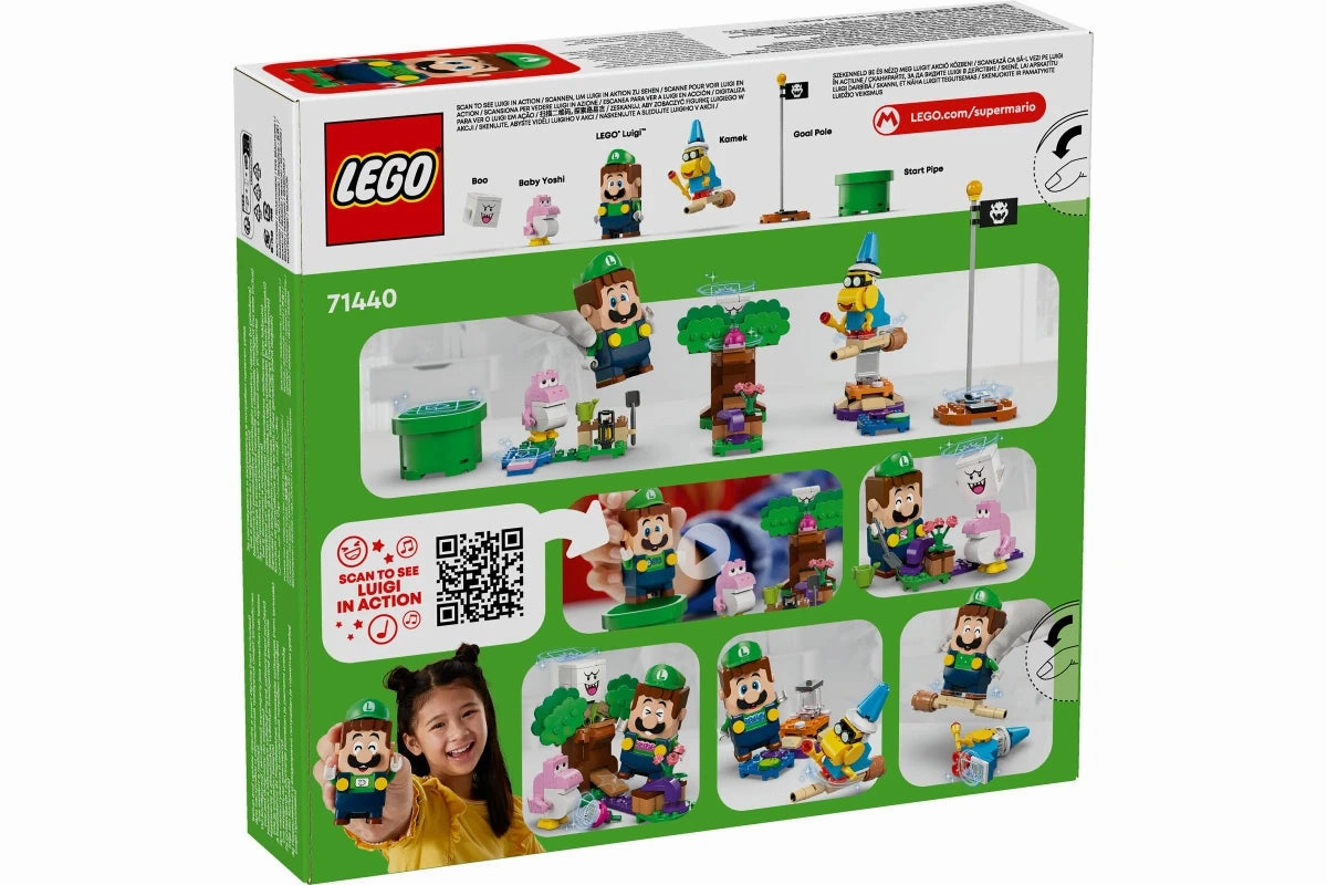 LEGO Super Mario Adventures with interactive LEGO Luigi 71440