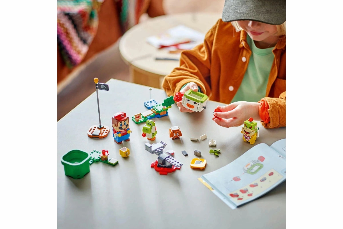 LEGO Super Mario Adventures with interactive LEGO Mario 71439