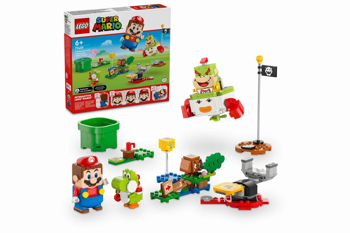 LEGO Super Mario Adventures with interactive LEGO Mario 71439