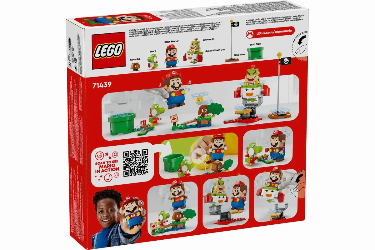 LEGO Super Mario Adventures with interactive LEGO Mario 71439
