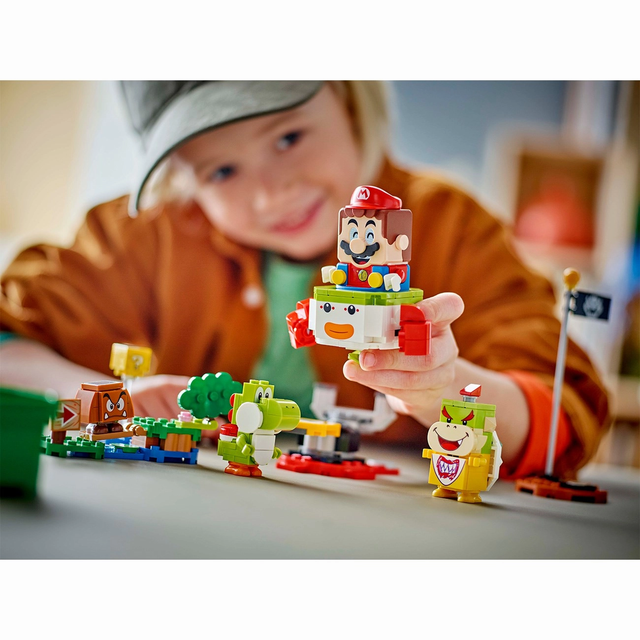 LEGO? Super Mario Adventures with interactive LEGO? Mario?