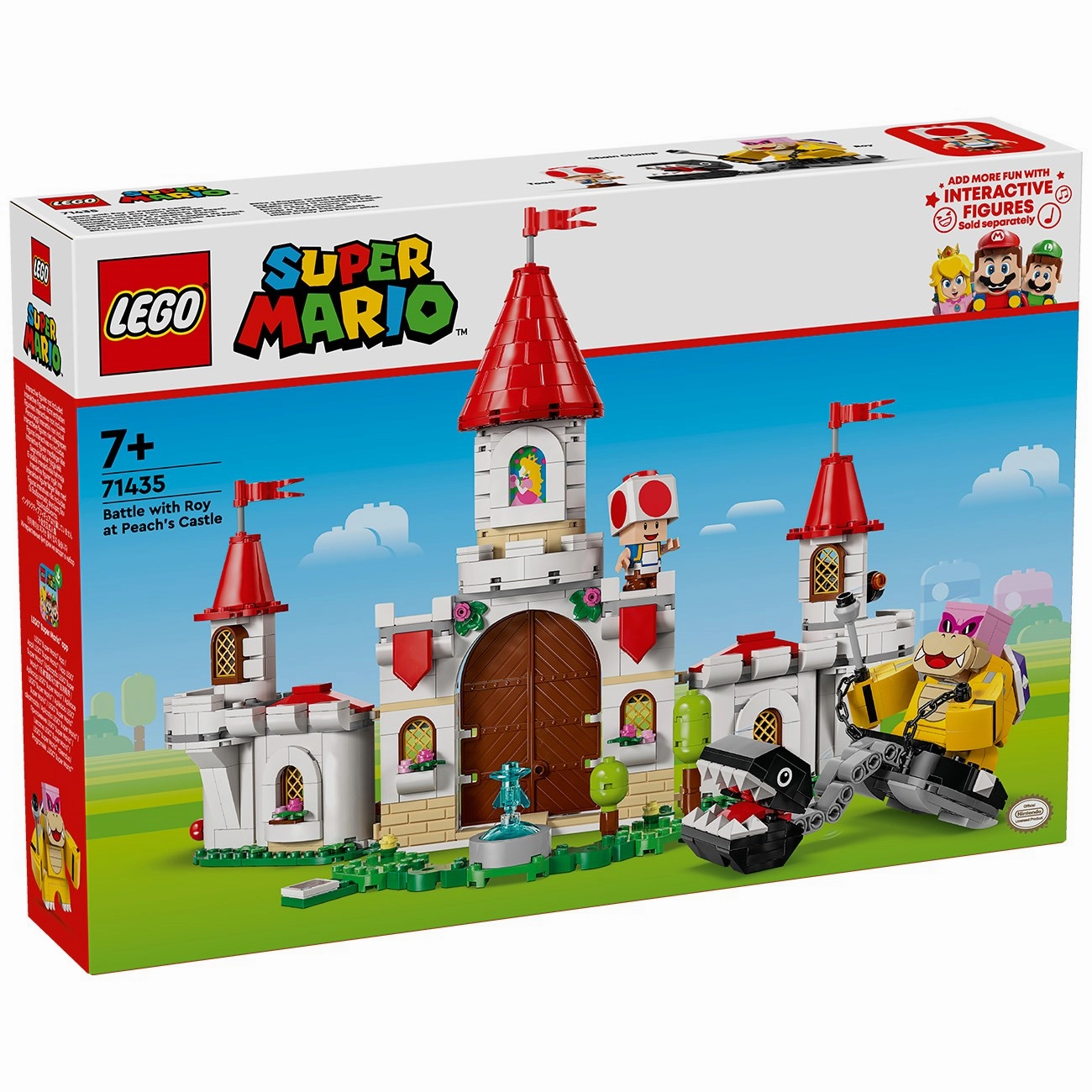 LEGO? Super Mario Battle against Roy at Peach's Castle