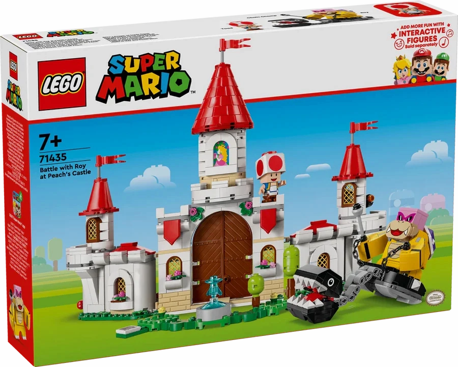 LEGO Super Mario Battle with Roy at Peach's Castle 71435