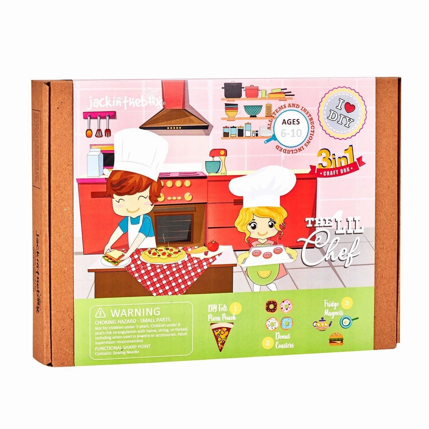 Lil Chef 3 in 1 DIY Craft Box