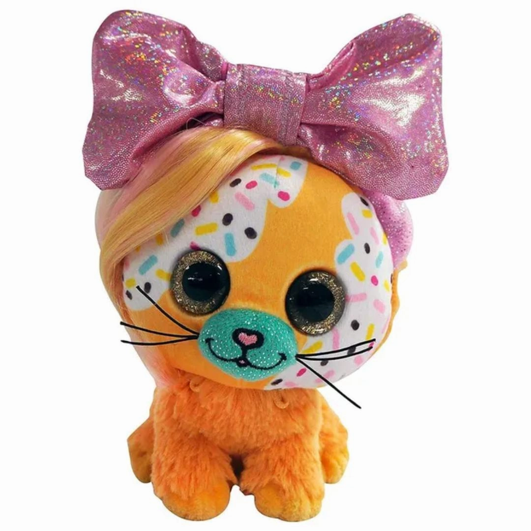 Little Bow Pets - Regular Bow Pet-9 inch (Multi Colour Dog)
