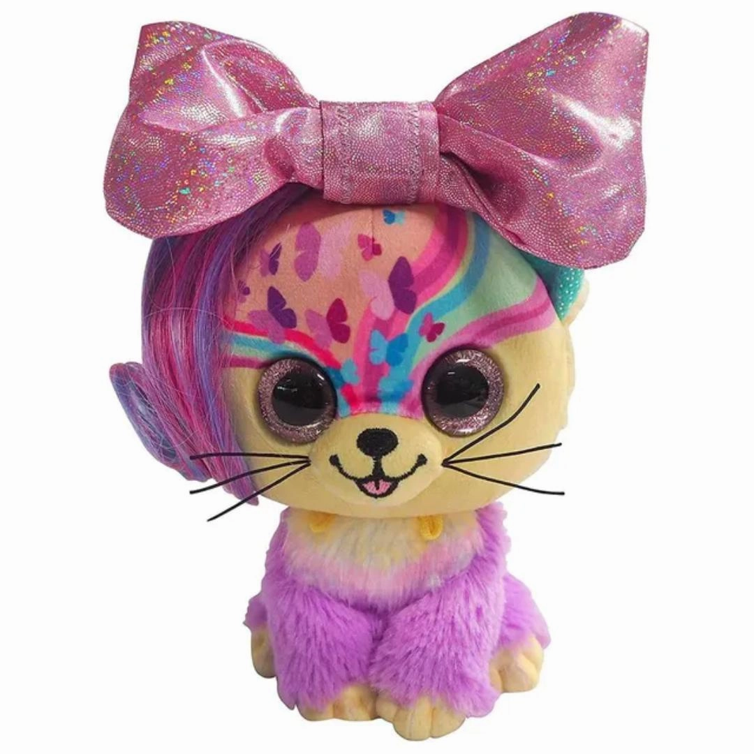 Little Bow Pets - Regular Bow Pet-9 inch (Multi Colour Dog)