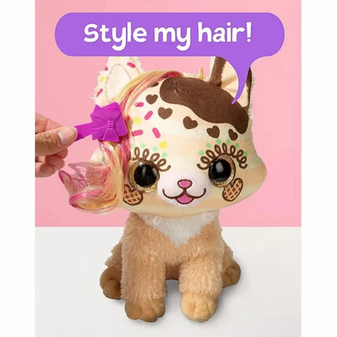 Little Bow Pets - Regular Bow Pet-9 inch (Multi Colour Dog)