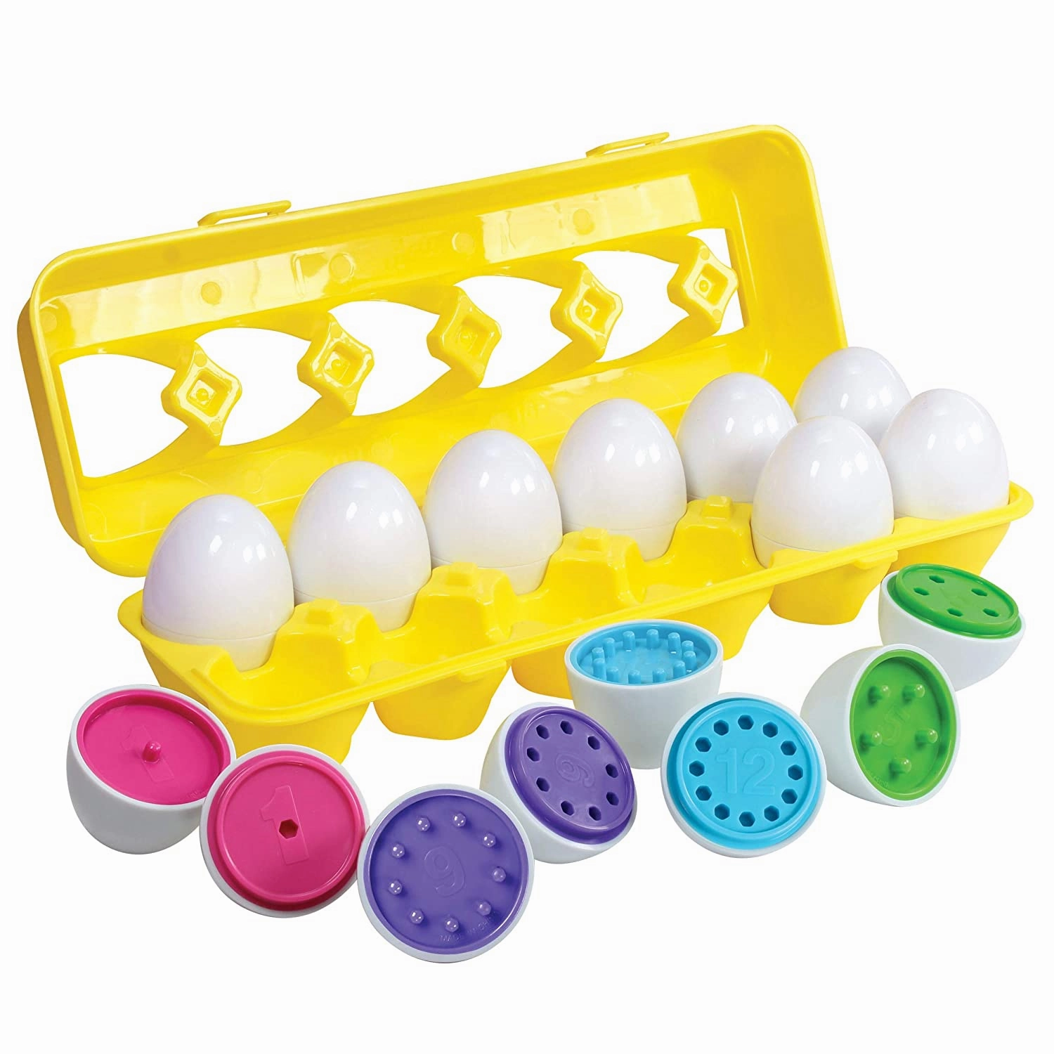 Little Hero Match & Count Eggs  Multicolour - 6 Pieces