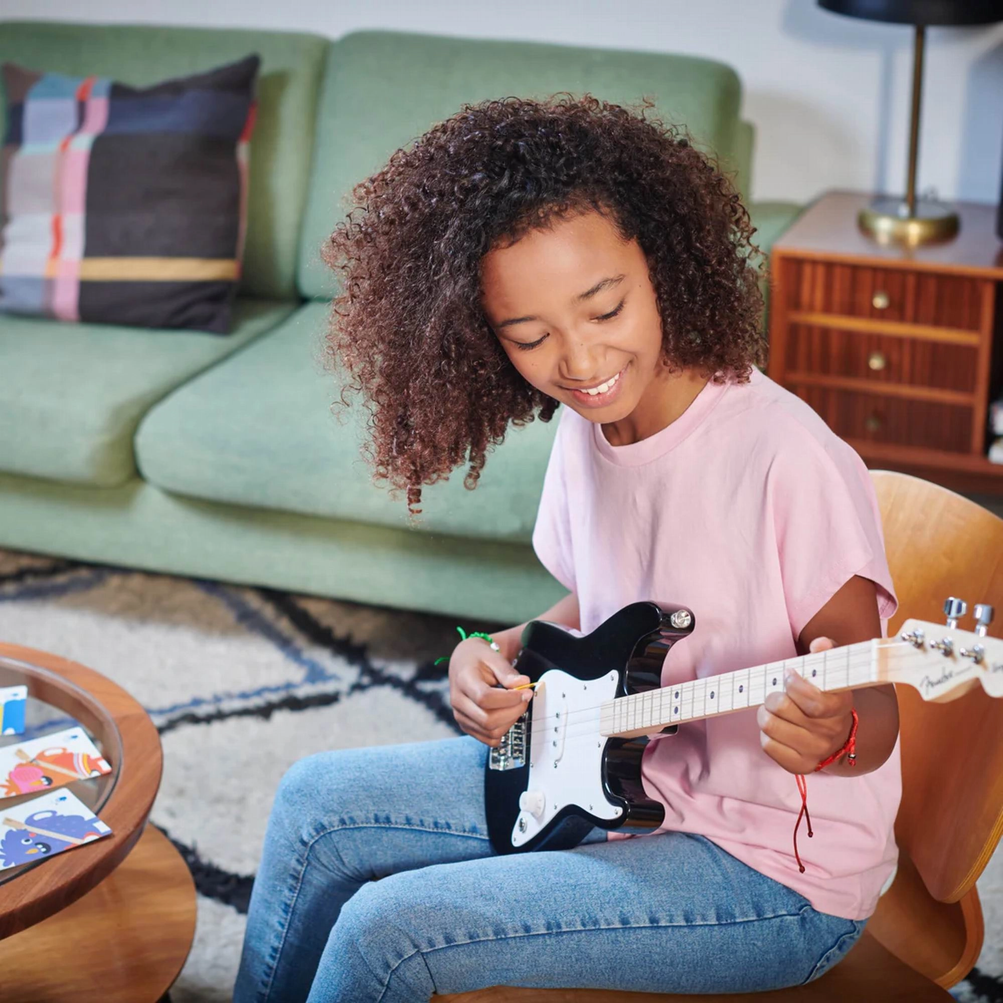 Loog Fender x Loog Stratocaster  Black