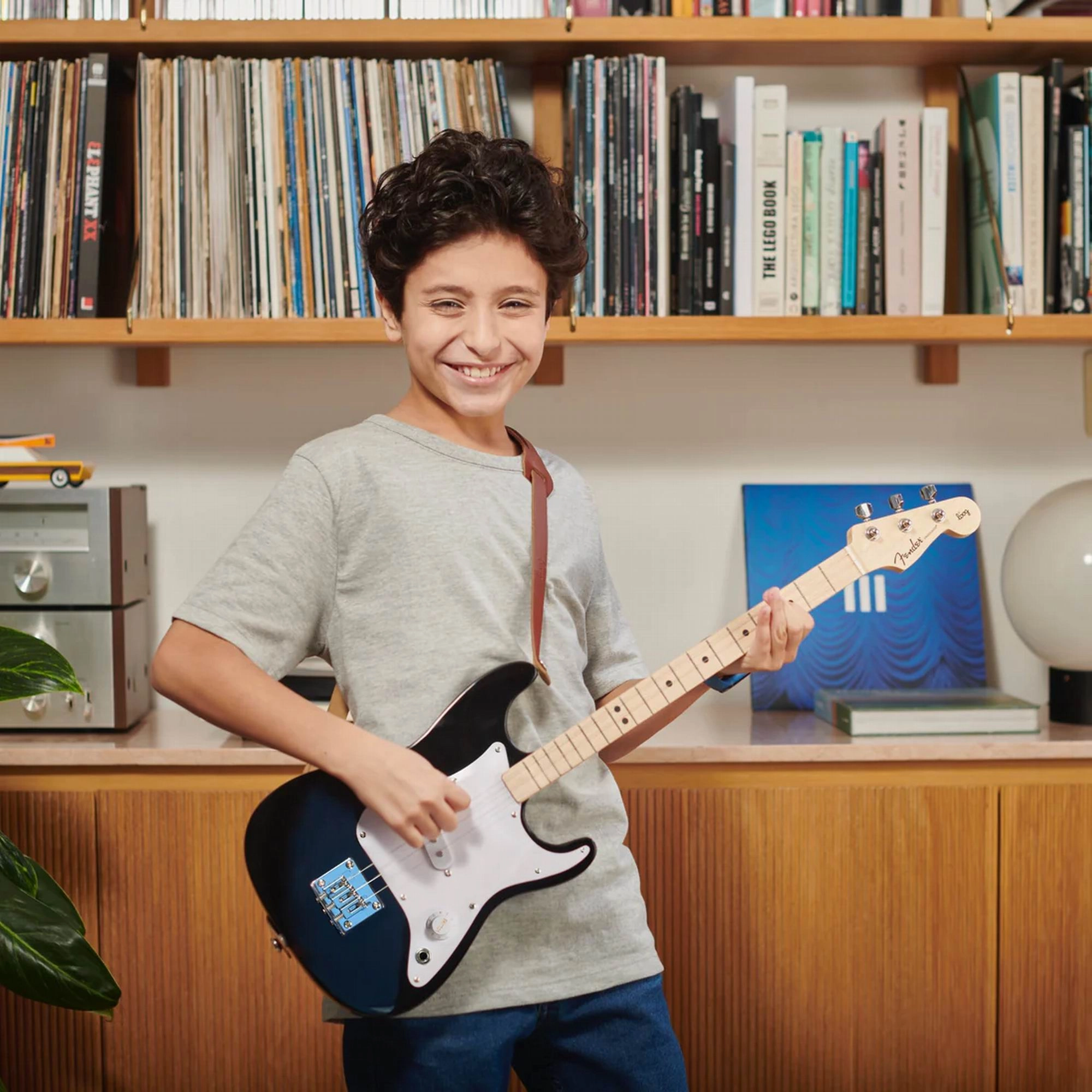 Loog Fender x Loog Stratocaster  Black