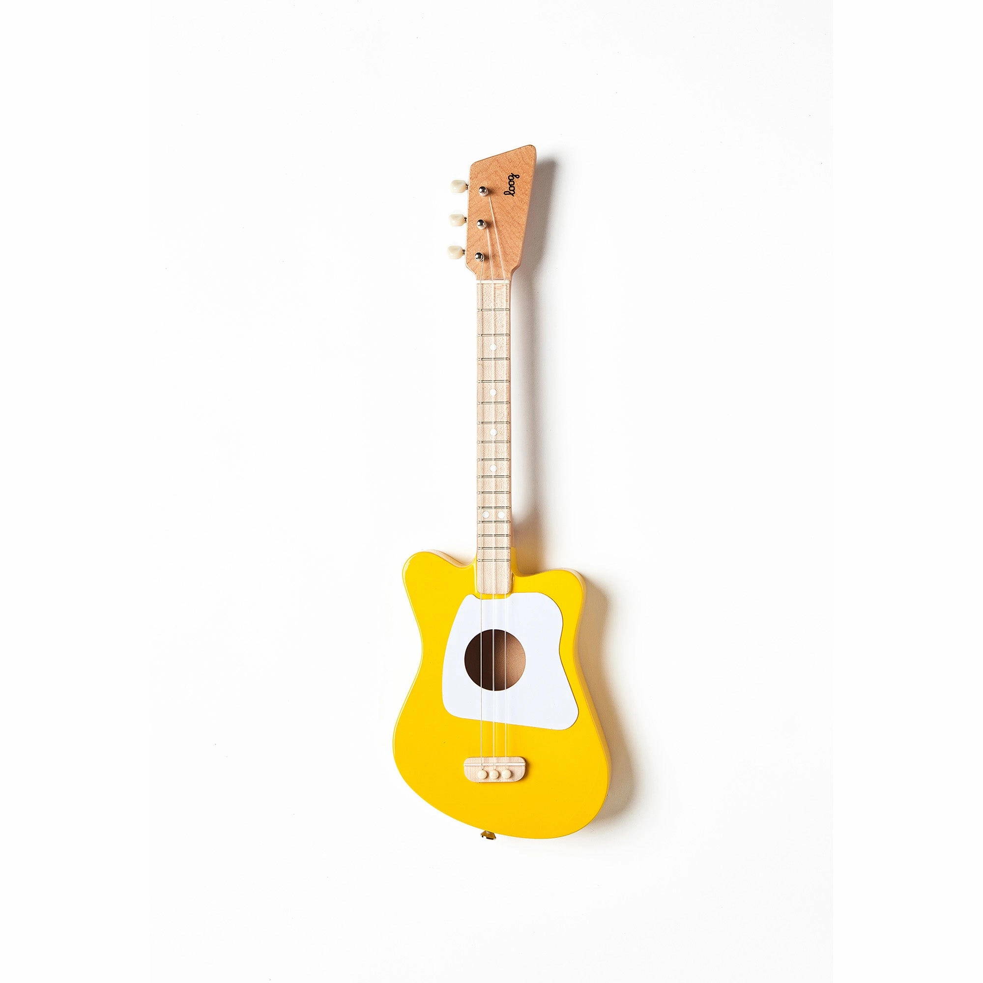 Loog Mini Guitar Bundle with Bag, Strap and Stand (Includes FREE App, Flashcards & Chord Diagram)