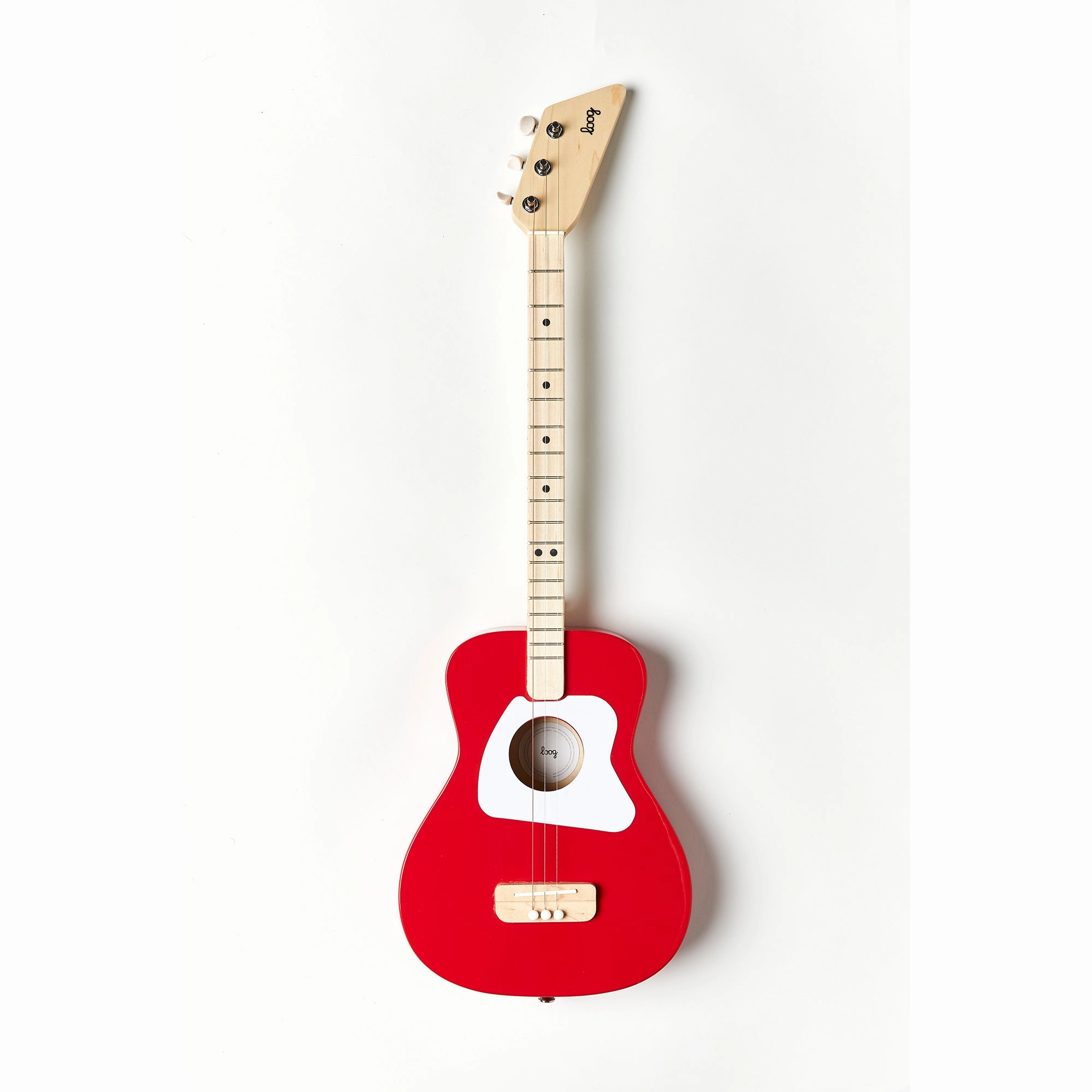 Loog Pro Acoustic Guitar Bundle with Bag, Strap and Wall Hanger (Includes FREE App, Flashcards & Chord Diagram)