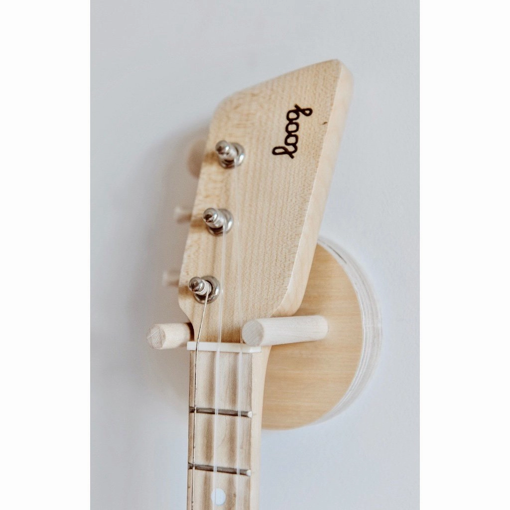 Loog Pro Acoustic Guitar Bundle with Bag, Strap and Wall Hanger (Includes FREE App, Flashcards & Chord Diagram)