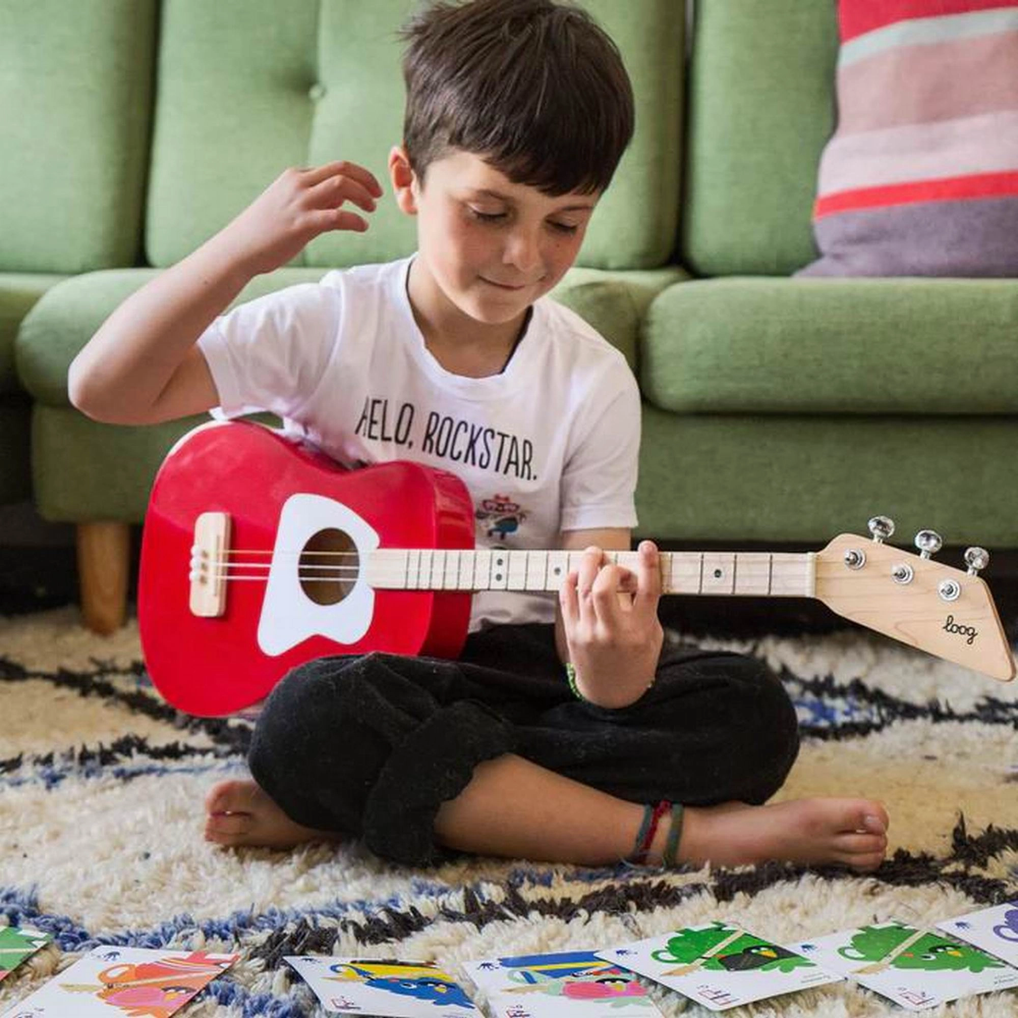 Loog Pro Acoustic ?Pink