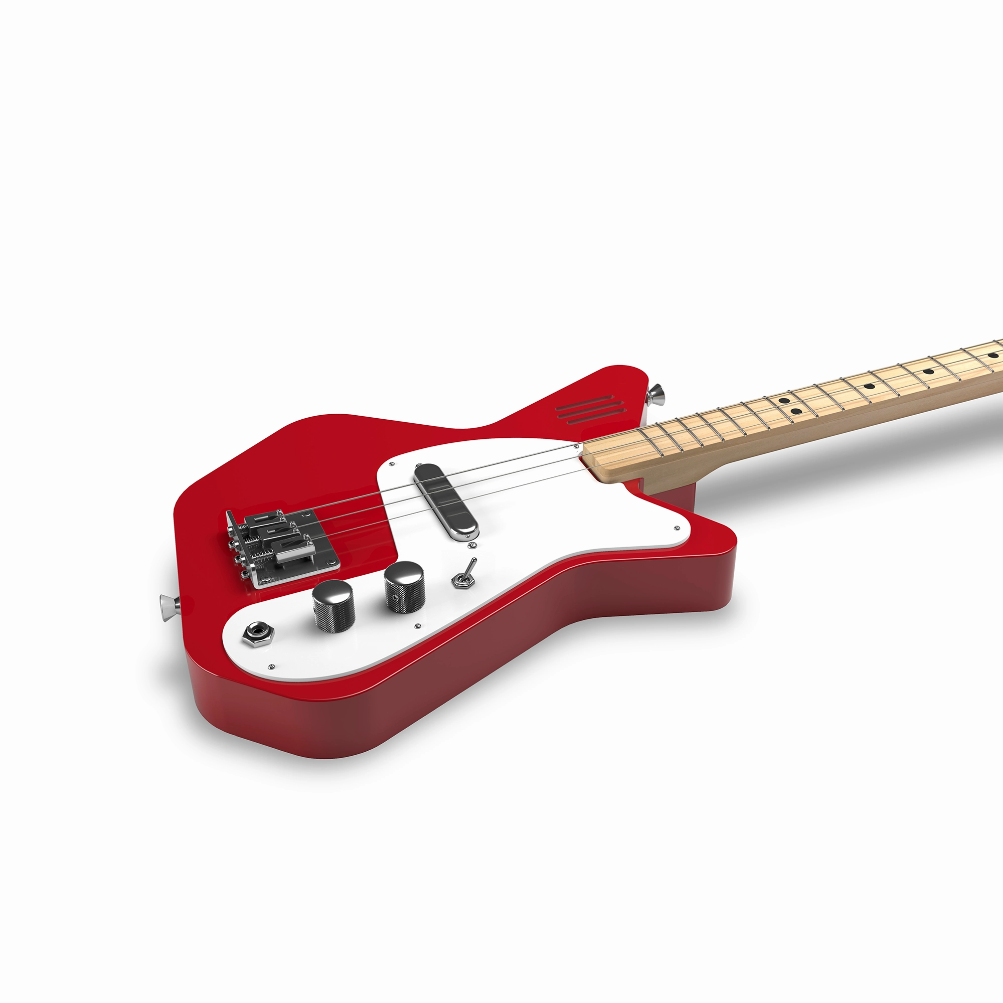 Loog Pro Electric Guitar With Built-In Amp - Red