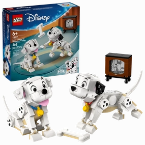 Lucky And Penny 101 Dalmatians Puppies Lego 43271