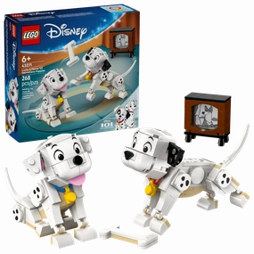 Lucky And Penny 101 Dalmatians Puppies Lego 43271