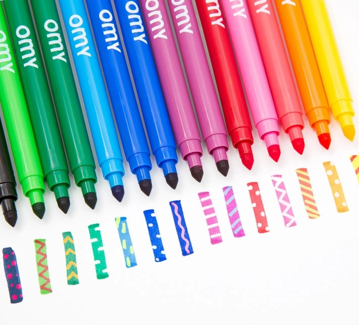 Magic Felt Pens - 16 Colours