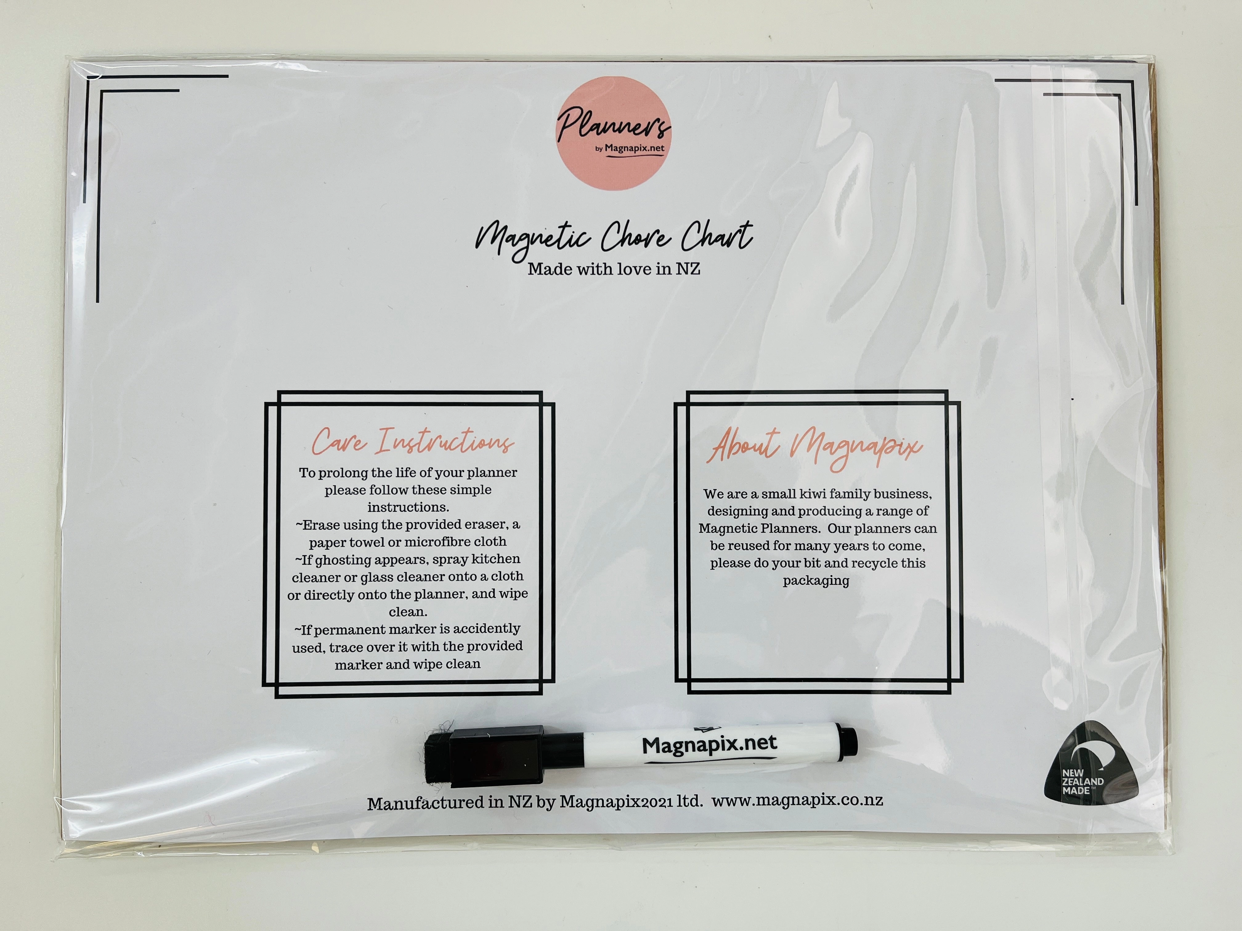 Magnetic Chore Chart Unicorn