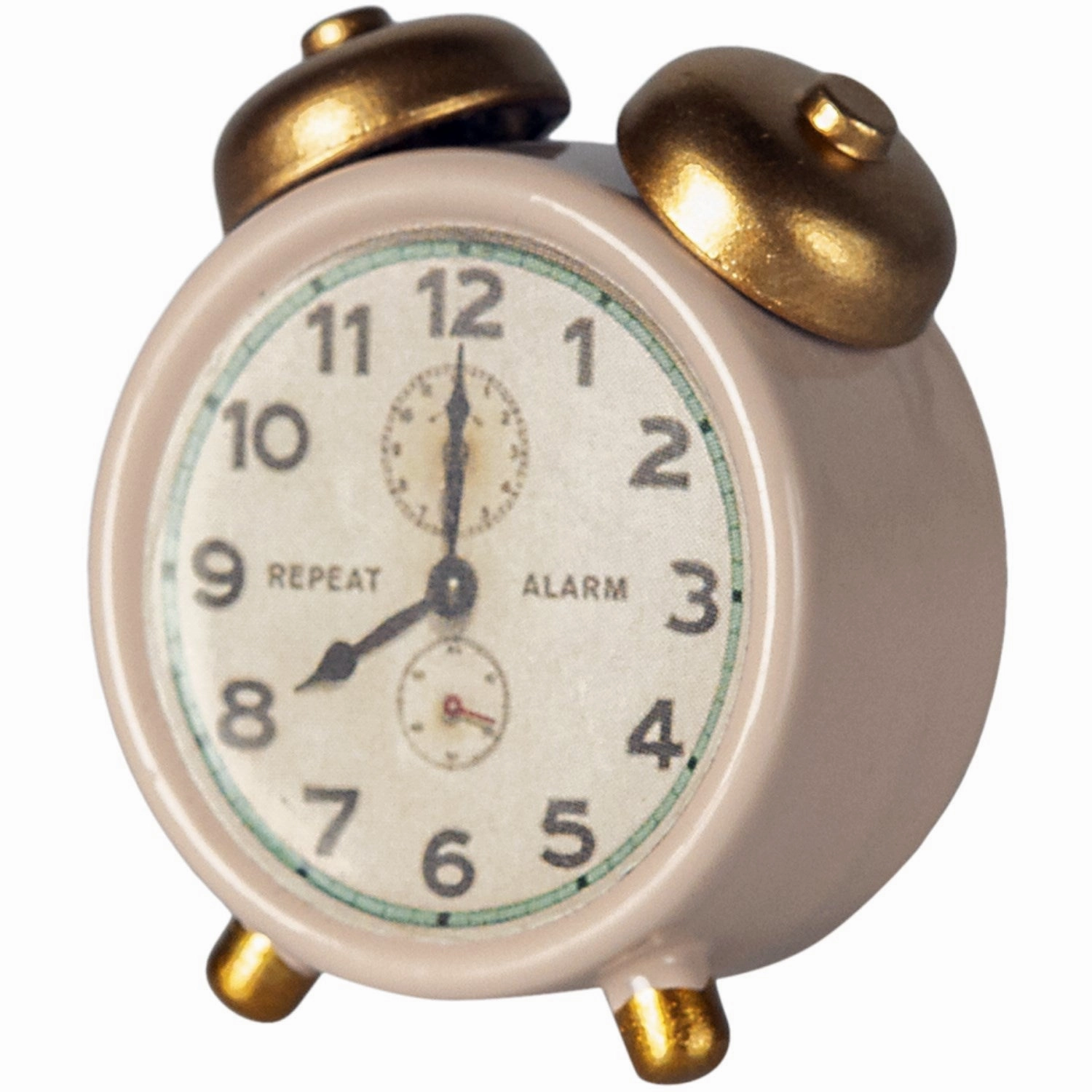 Maileg Alarm Clock, Mouse - Powder