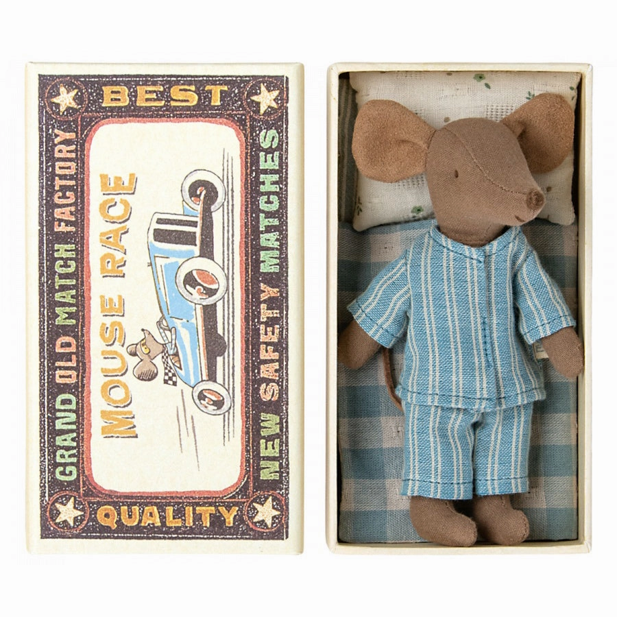 Maileg Big Brother Mouse in Matchbox