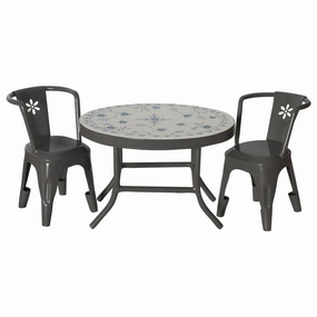 Maileg Cafe Table and Metal Chairs