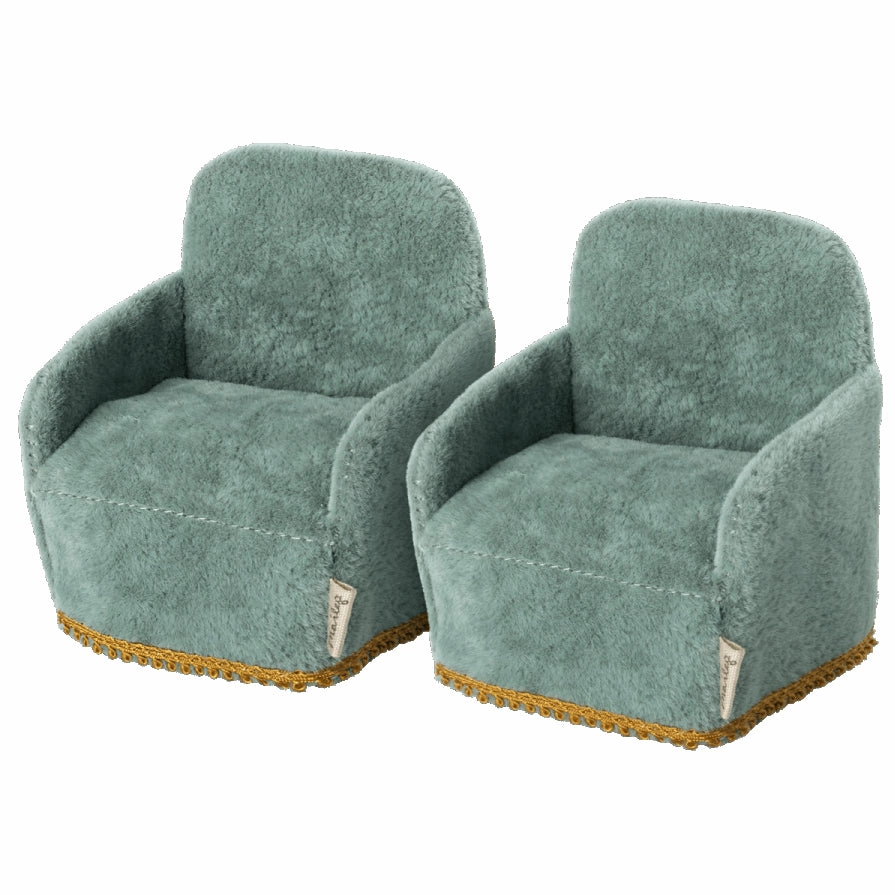 Maileg Chair 2 Pack, Mouse