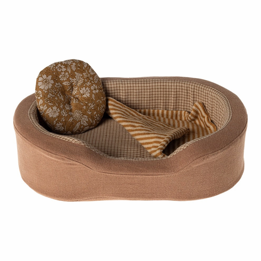 Maileg Cosy Basket, Small - Brown
