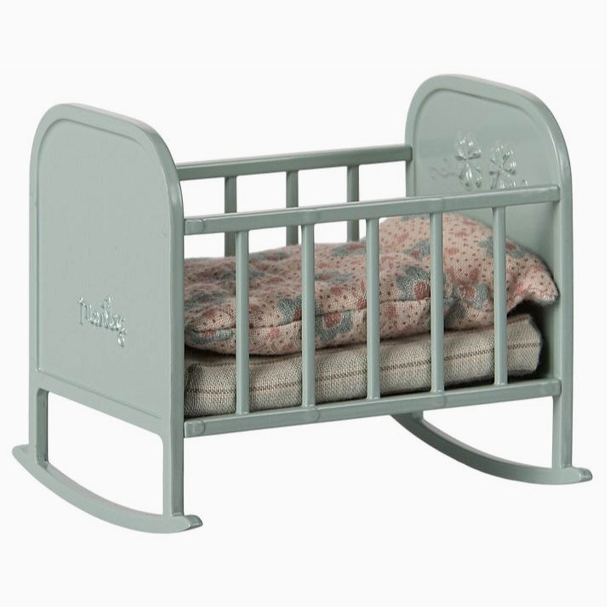 Maileg Cradle, My  Blue Mint