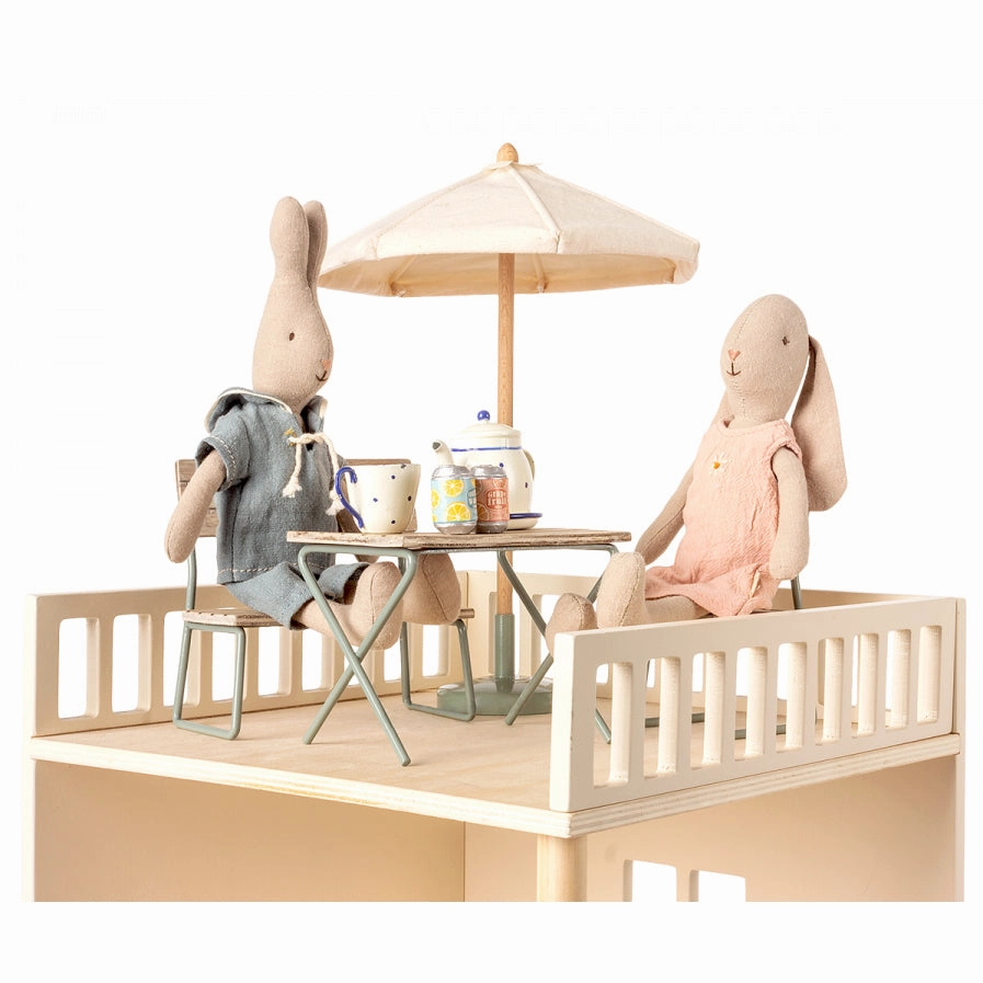 Maileg Garden Set, Table W. Chair and Bench
