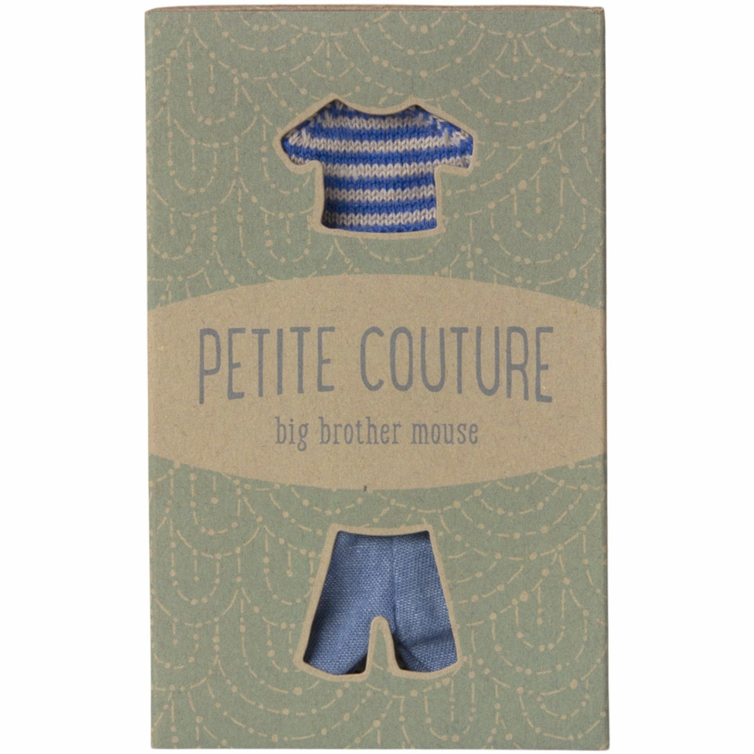 Maileg Knitted Sweater And Pants, Big Brother Mouse