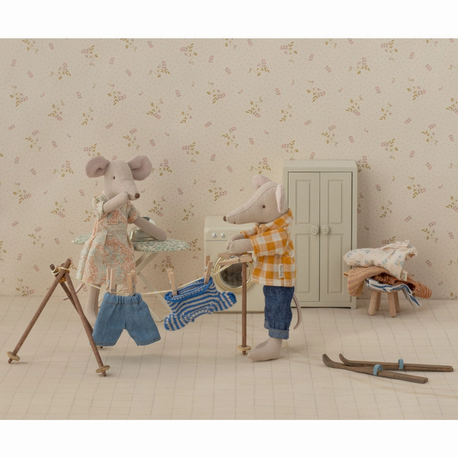 Maileg Knitted Sweater And Pants, Big Brother Mouse