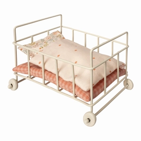 Maileg Metal Baby Cot Micro