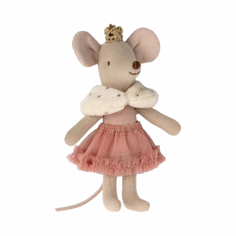 Maileg Princess Mouse, Little Sister in Matchbox