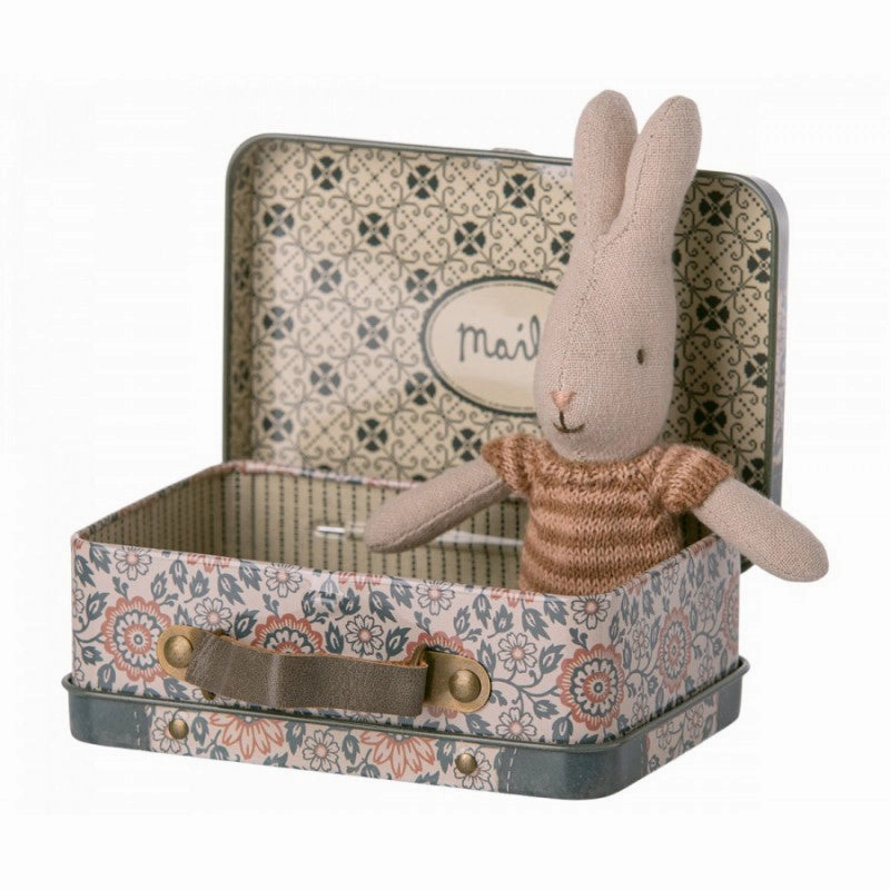 Maileg Rabbit in Suitcase, Micro 3 Ass. (1pc)