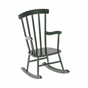 Maileg Rocking Chair, Mouse - Dark Green
