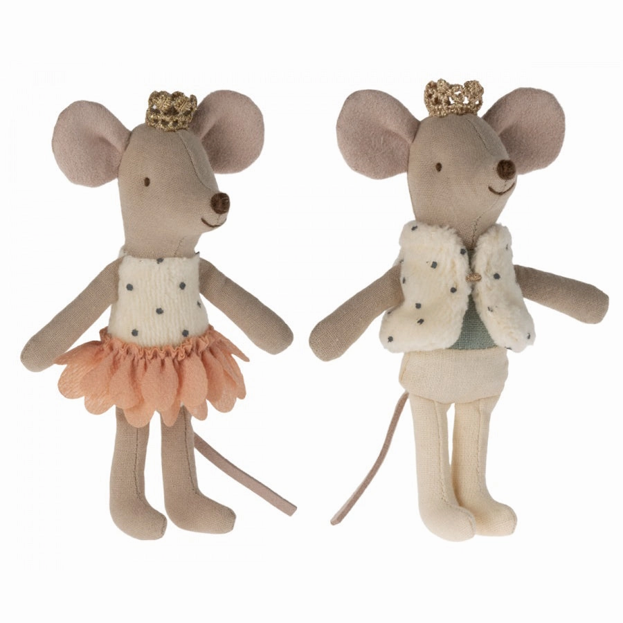 Maileg Royal Twins Mice, Little Sister and Brother in Box