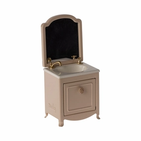 Maileg Sink Dresser, Mouse - Powder