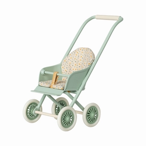 Maileg Stroller, Micro - Mint