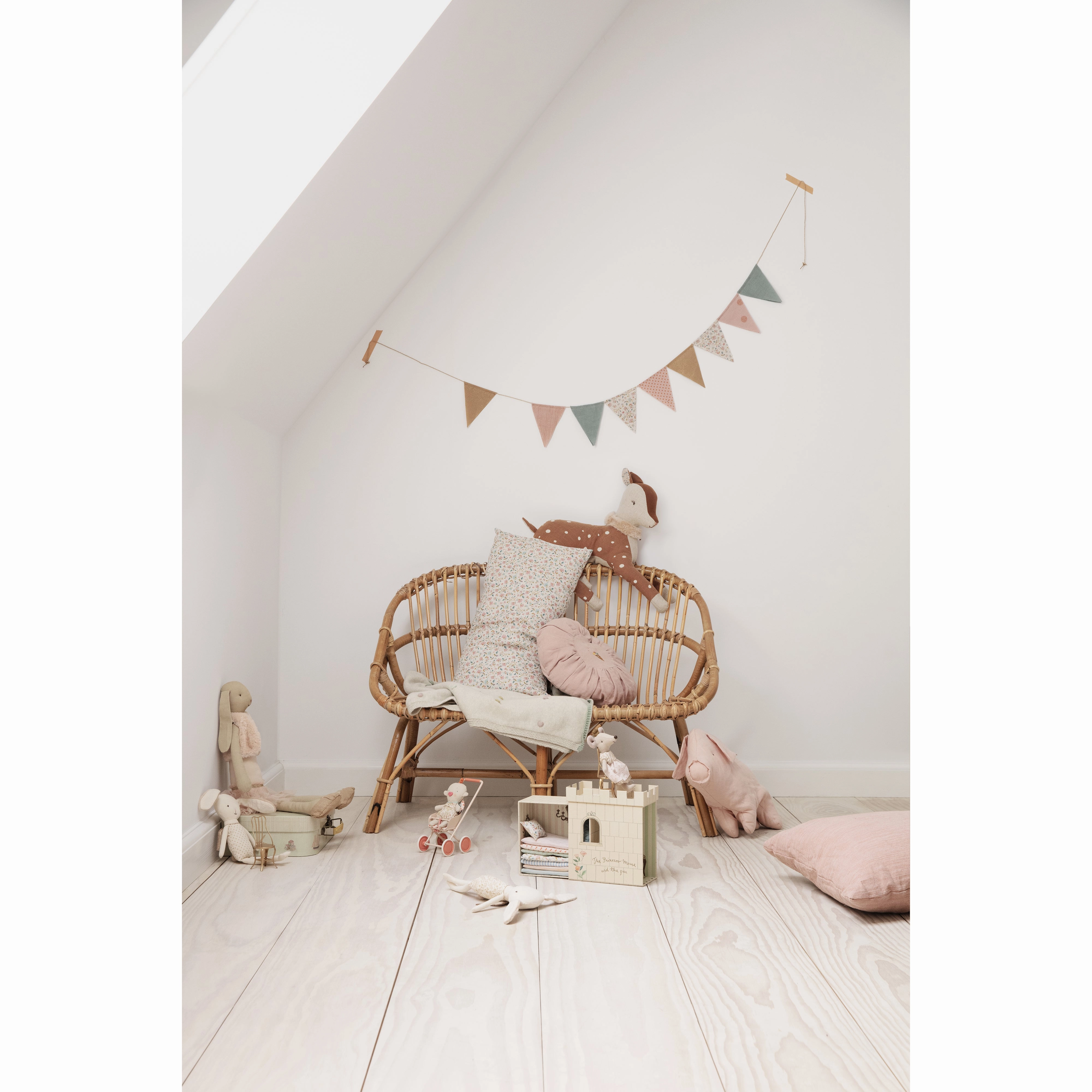 Maileg Stroller Micro Sky Blue