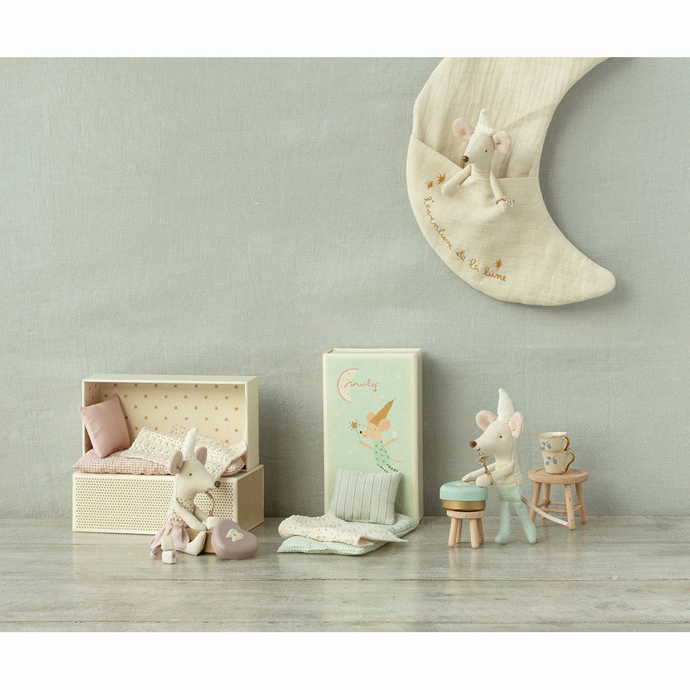 Maileg Tooth Fairy Mouse, Little Brother in Matchbox