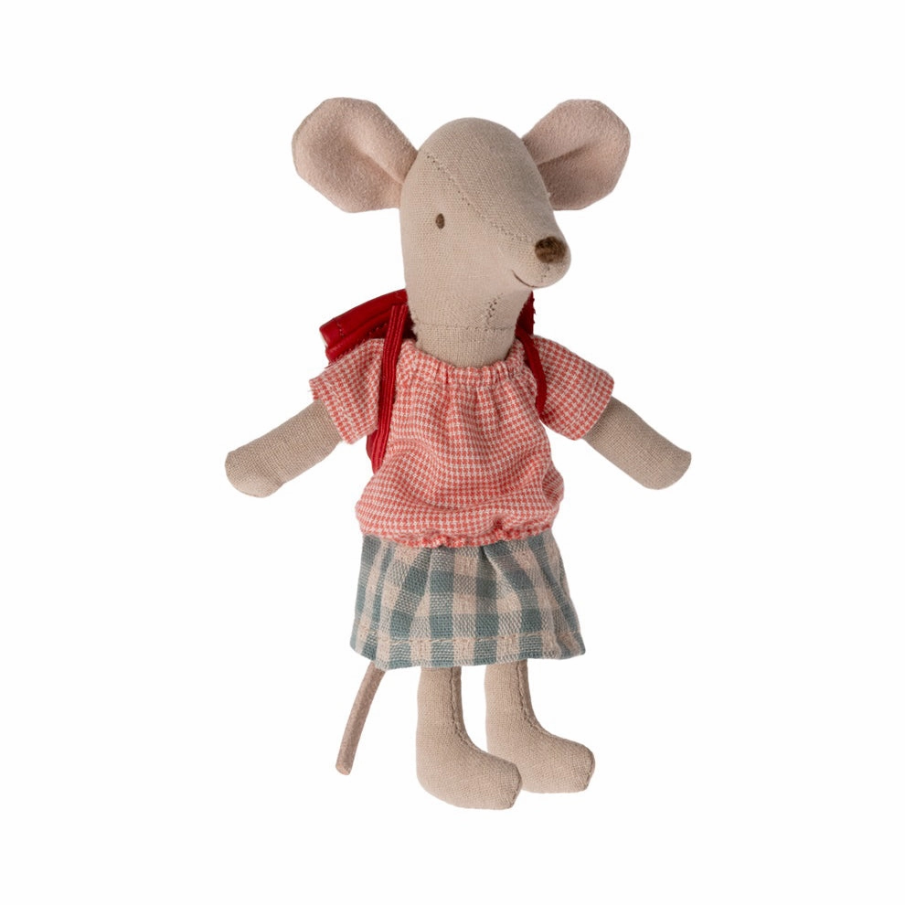 Maileg Tricycle Mouse, Big Sister - Red
