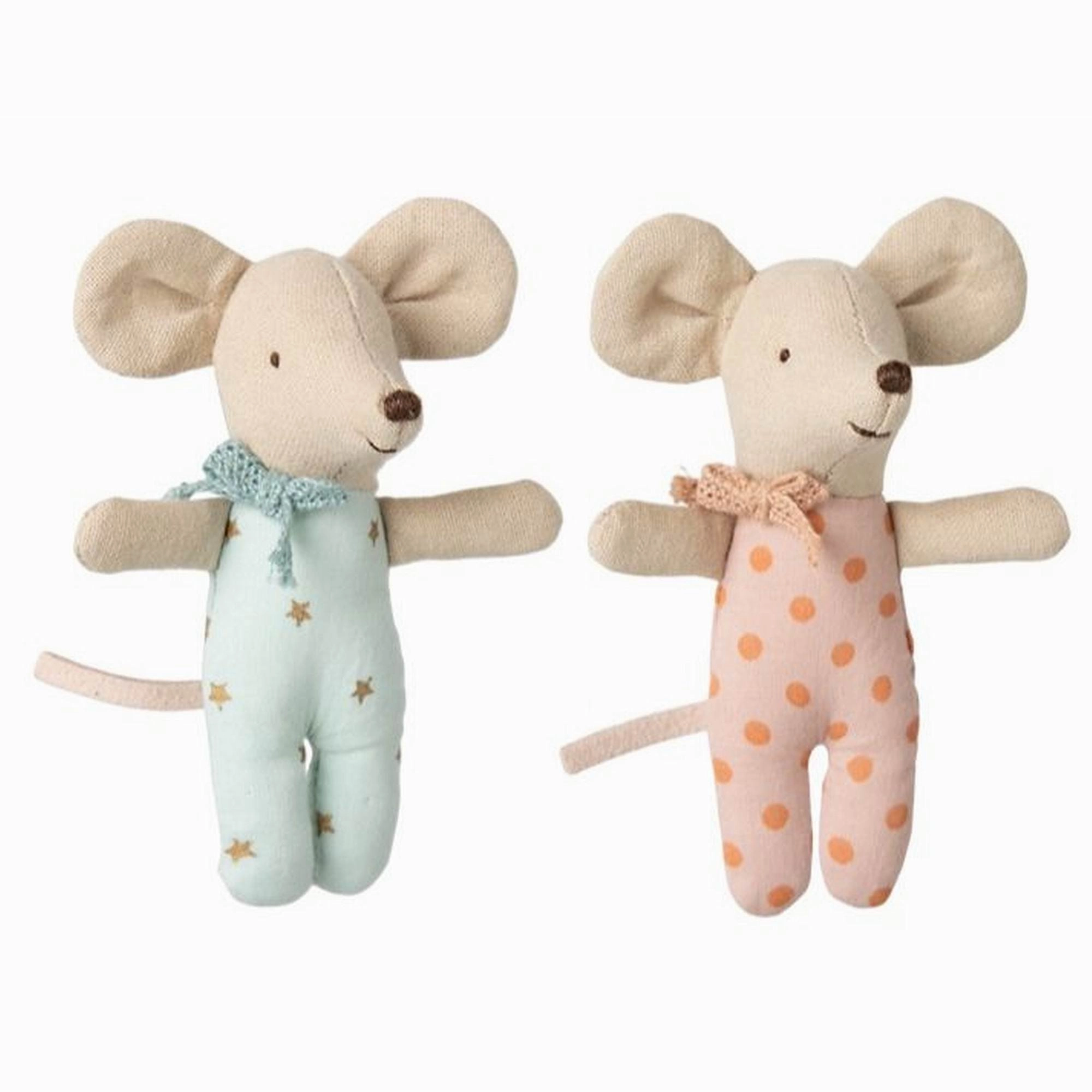Maileg Twins, Baby Mice in Matchbox