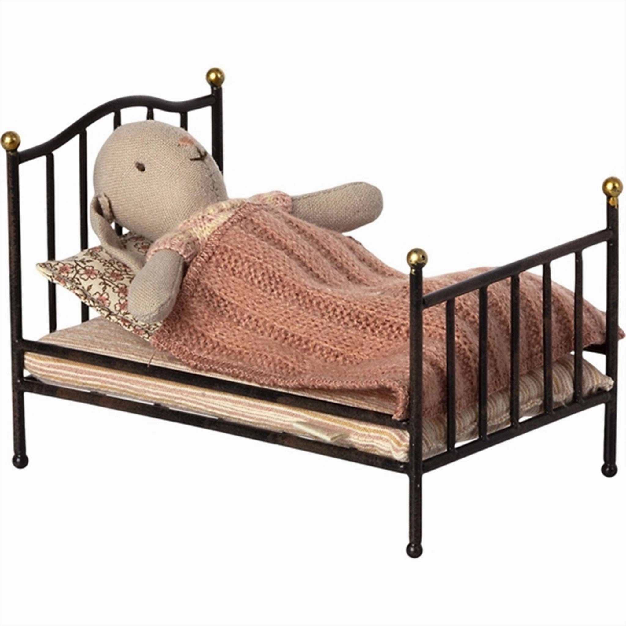 Maileg Vintage Bed Anthracite