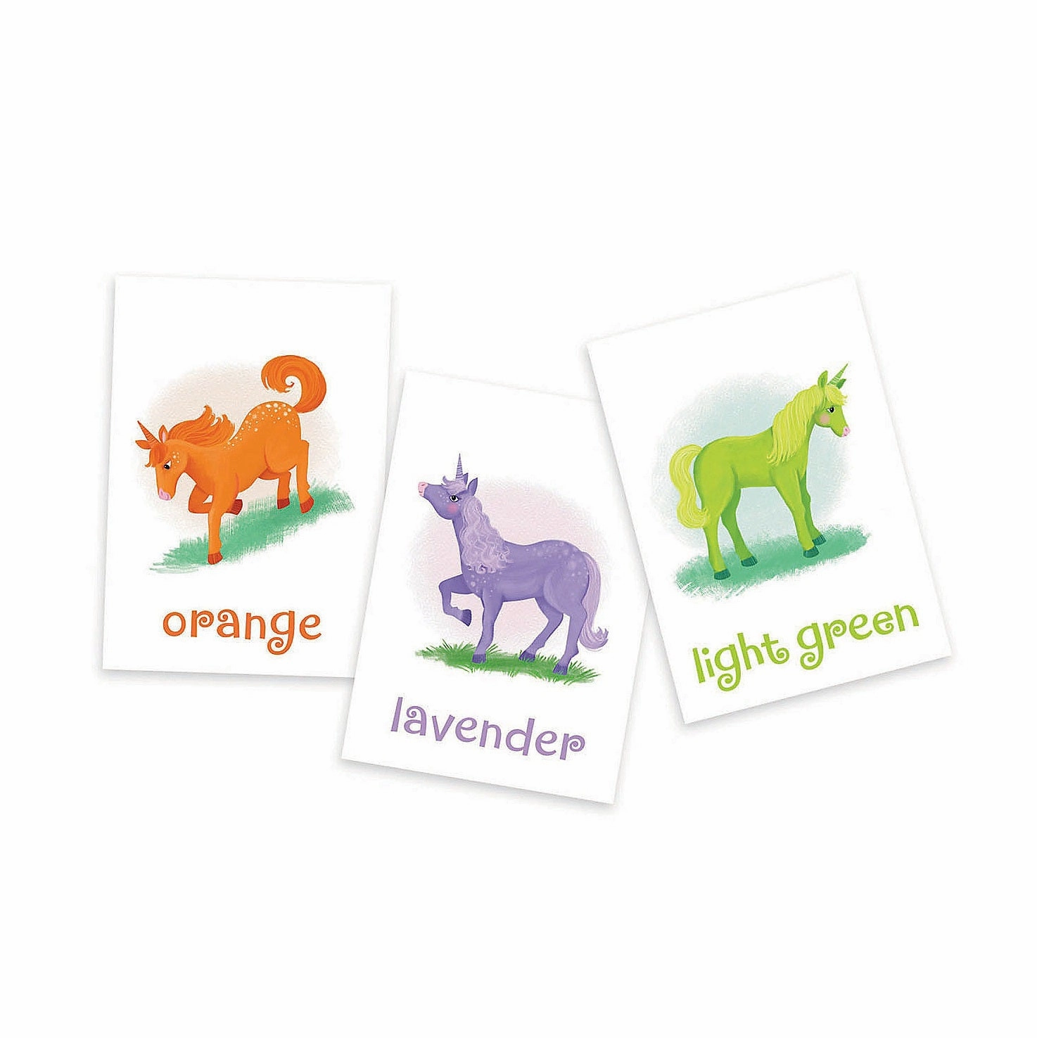 Match Up Game and Puzzle - Unicorns