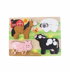 Melissa & Doug Board Game & Puzzle 2T