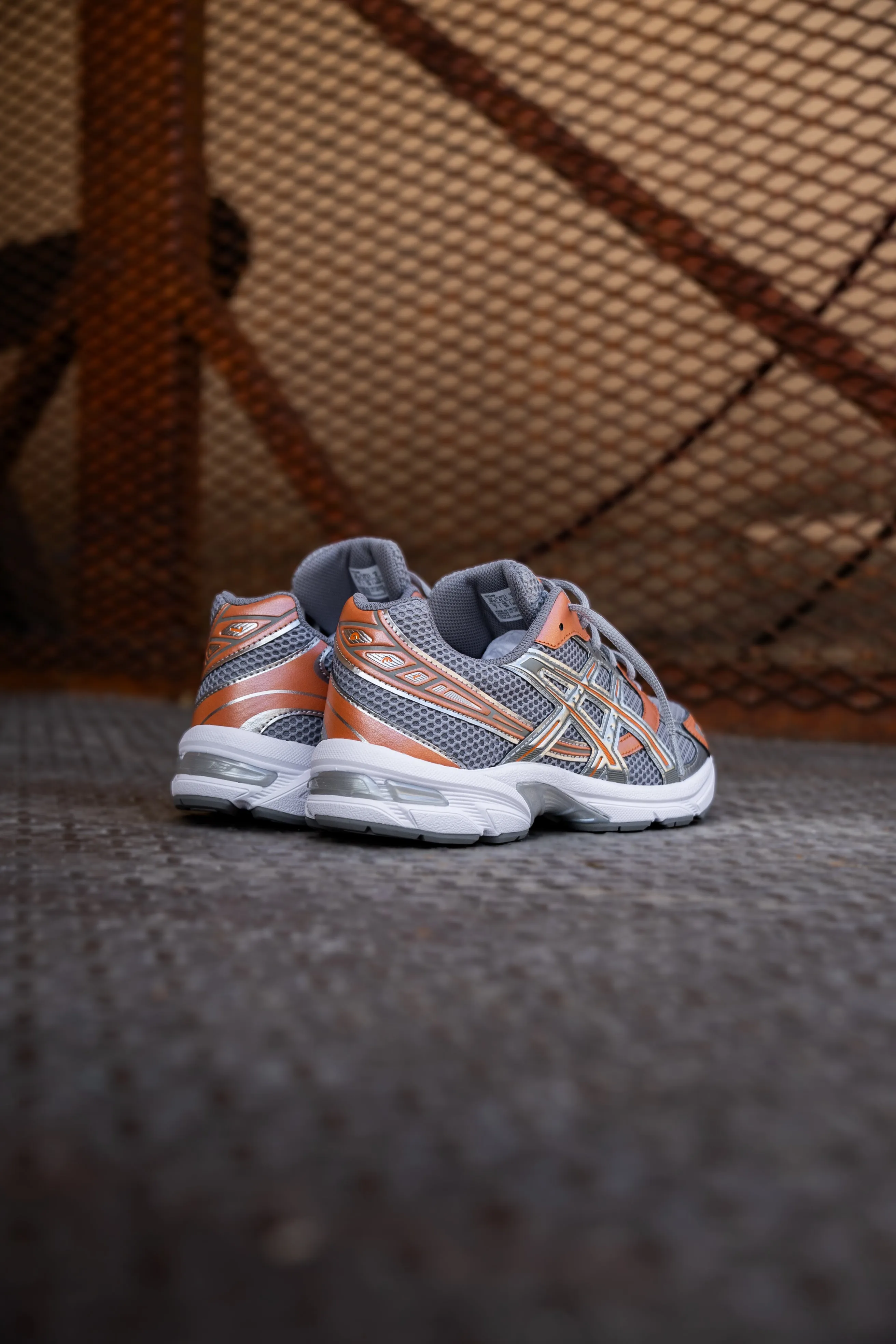Mens Asics Gel-1130 (Cement Grey/Rust Orange) Asics Shoes