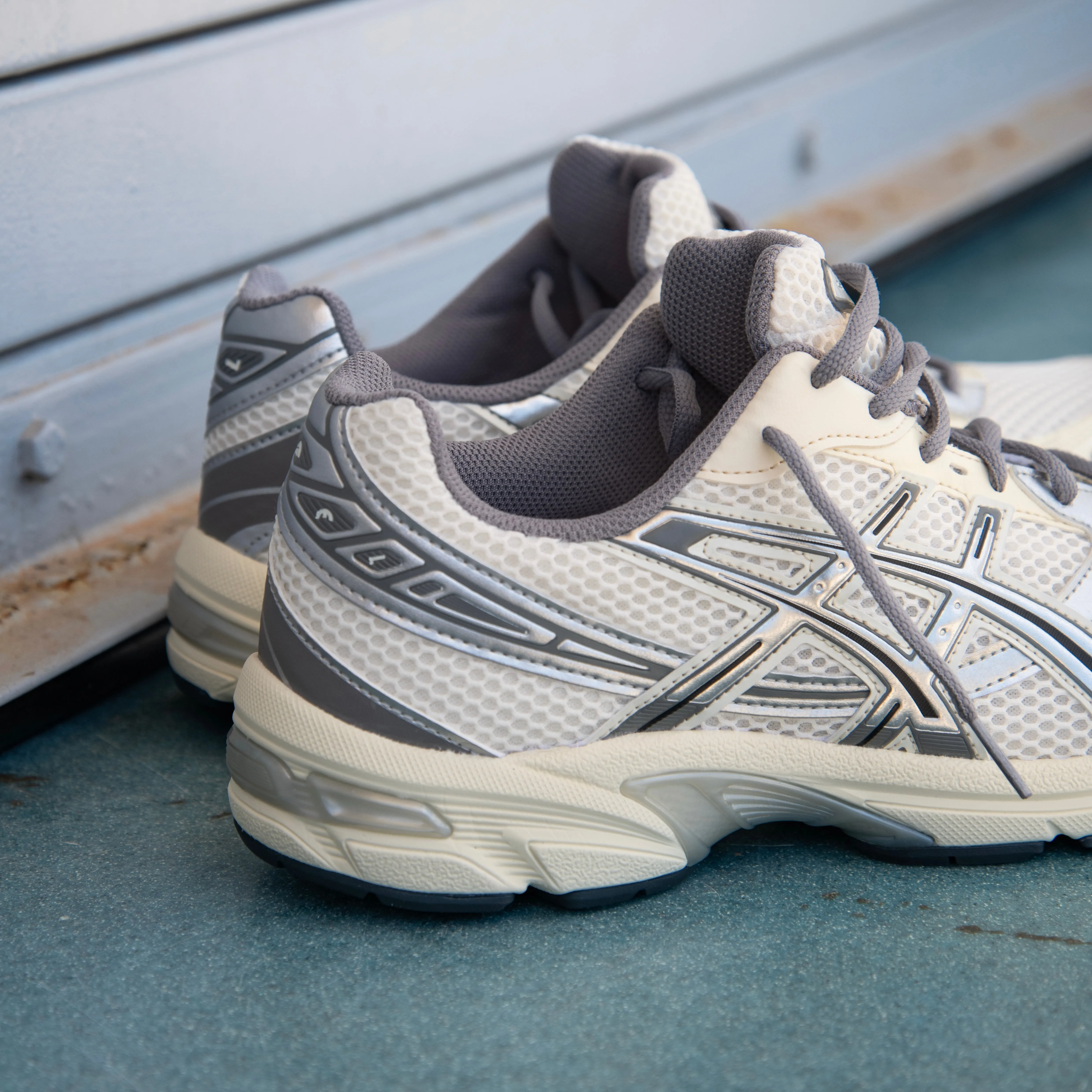 Mens Asics Gel-1130 (Cream/Clay Grey) Asics Shoes