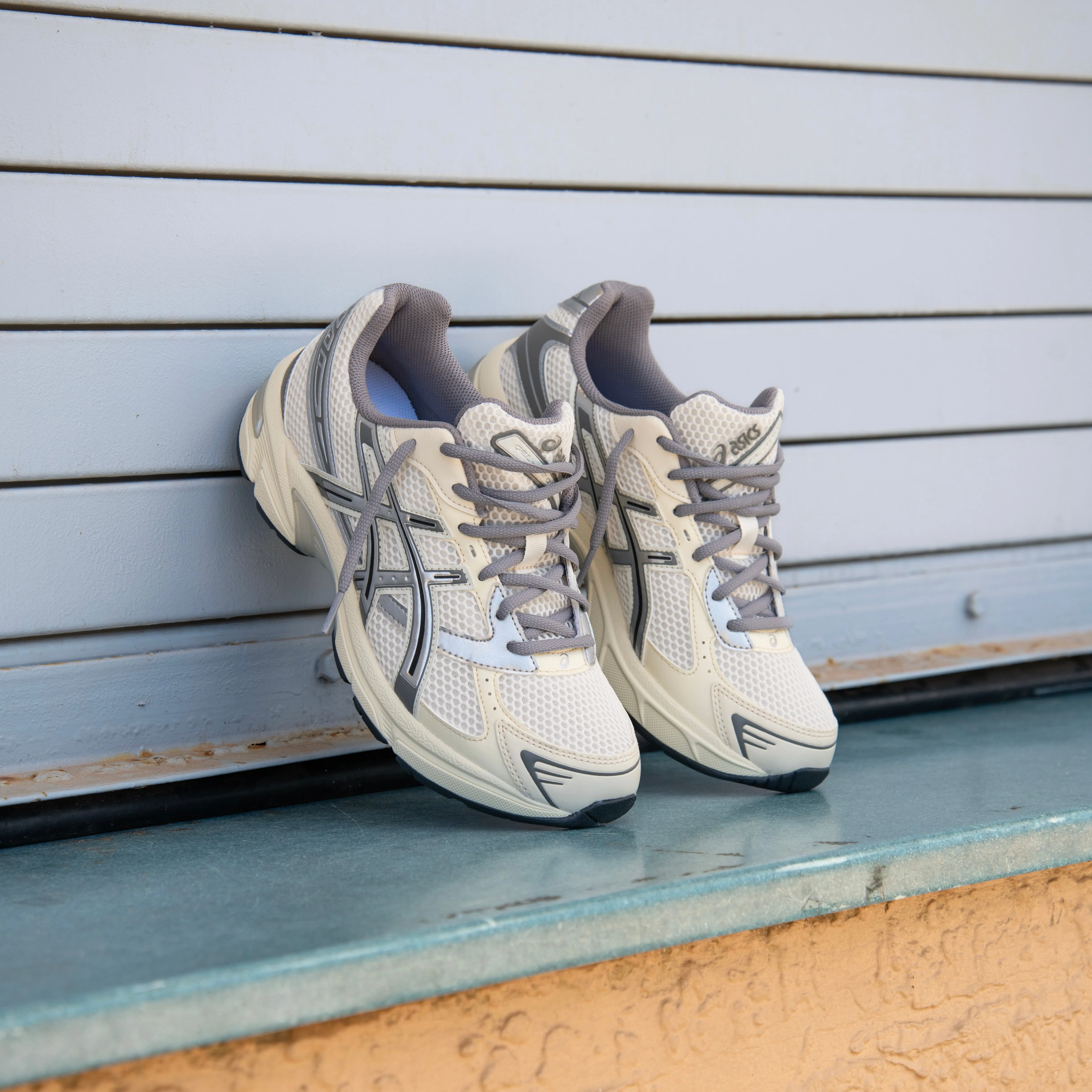 Mens Asics Gel-1130 (Cream/Clay Grey) Asics Shoes