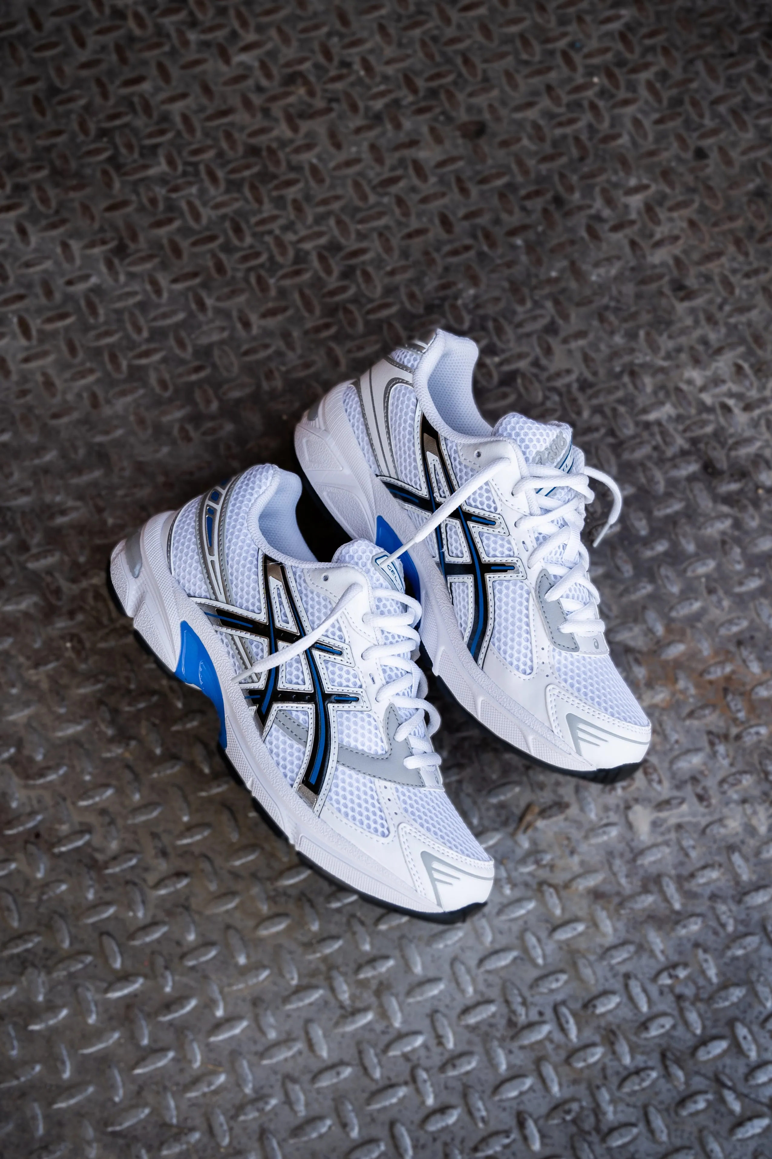Mens Asics Gel-1130 (White/Tuna Blue) Asics Shoes